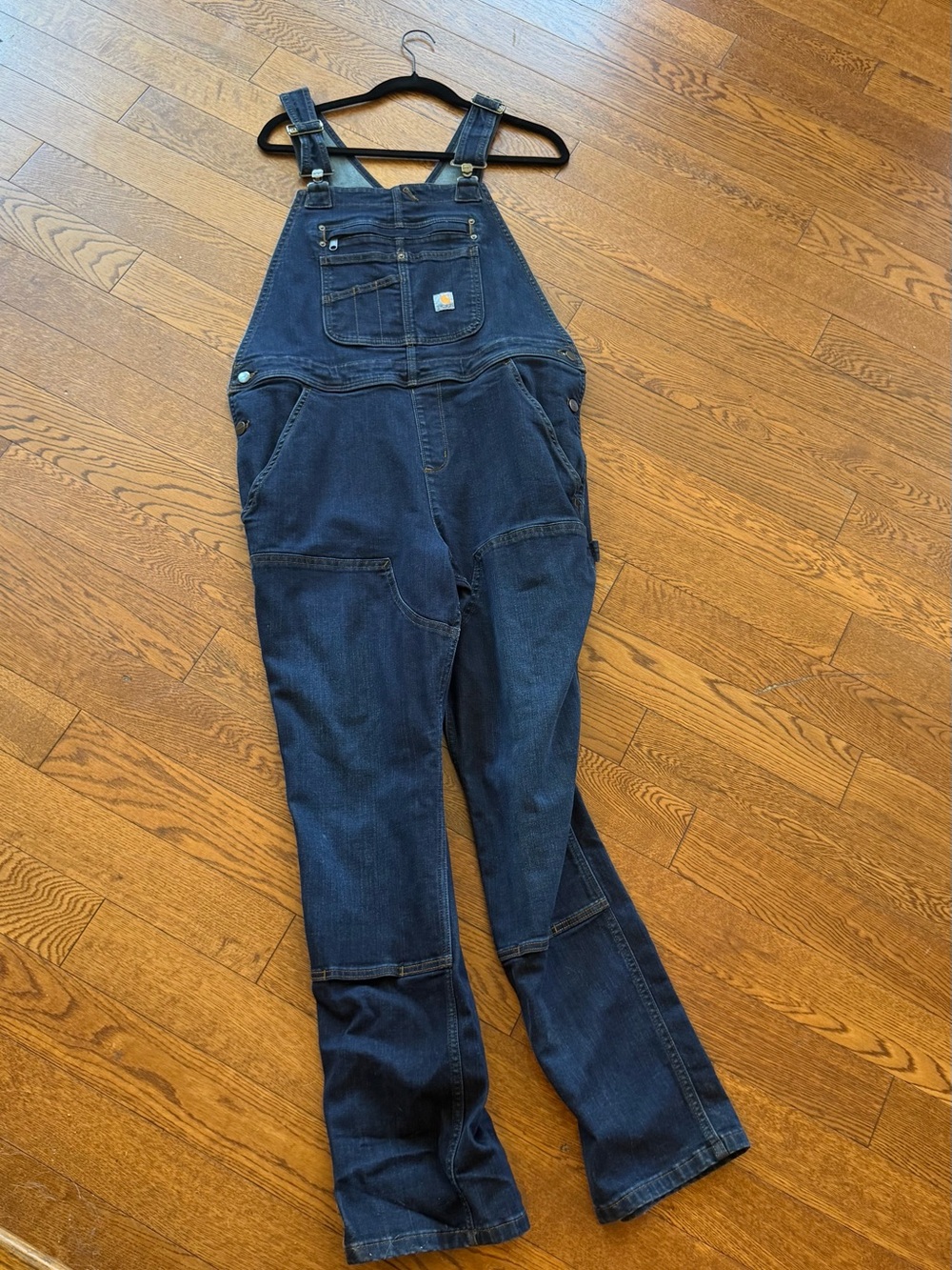 Carhartt Indigo Blue Denim Bib Overalls